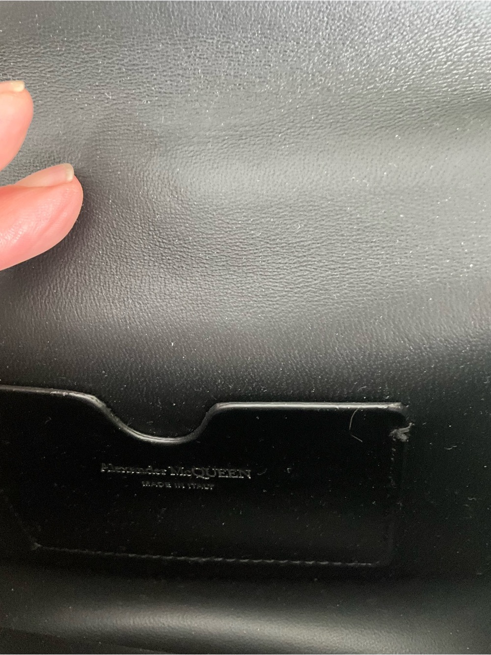 Alexander McQueen Skull Small denim shoulder bag - Picture 8 of 16